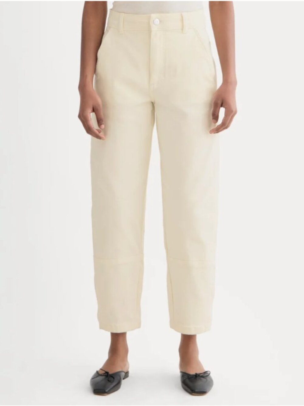 EVERLANE Utility Barrel Pant- Dark Chocolate- NWT- Size 10
